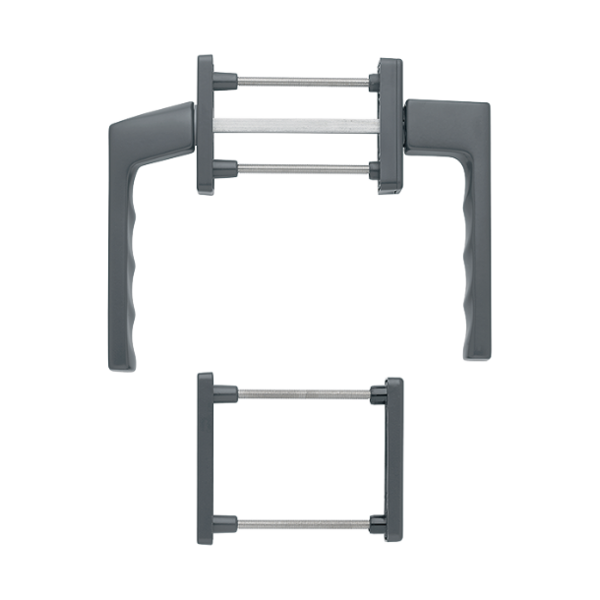 Poignée de porte-fenêtre  toulon à clé saillie  normale