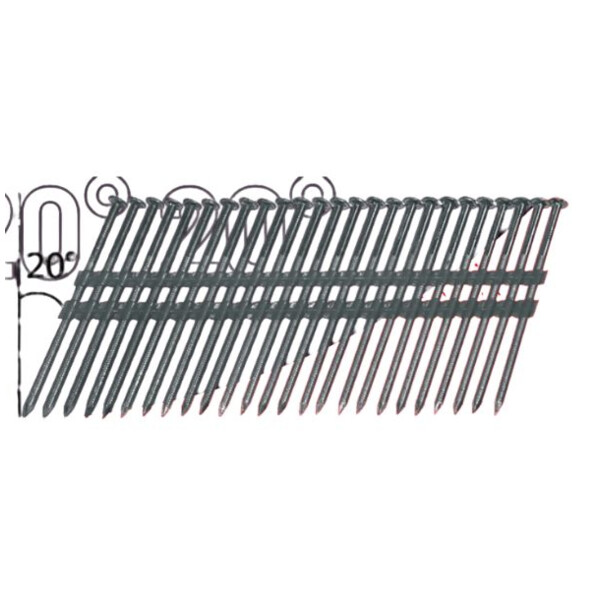 Pointes annelées 20°