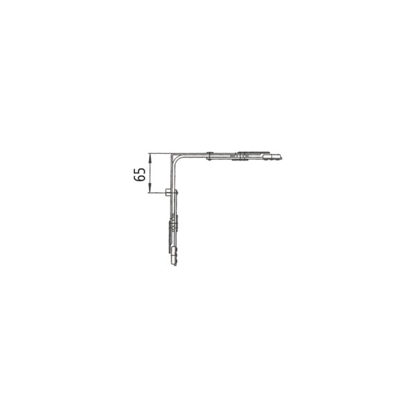 Renvoi d'angle serrure 856 type 1