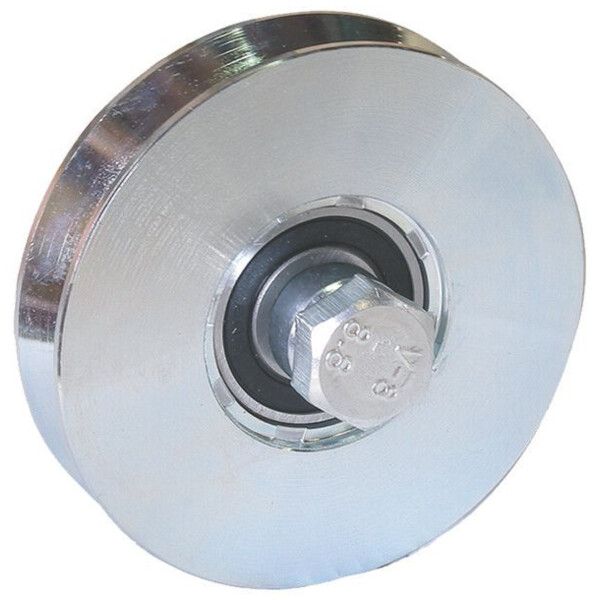 Roue a gorge triangulaire