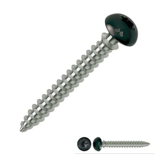 Sachet de 10 framex clip 6x70mm noir