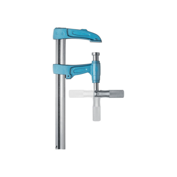 Serre-joint poignee articulee saillie