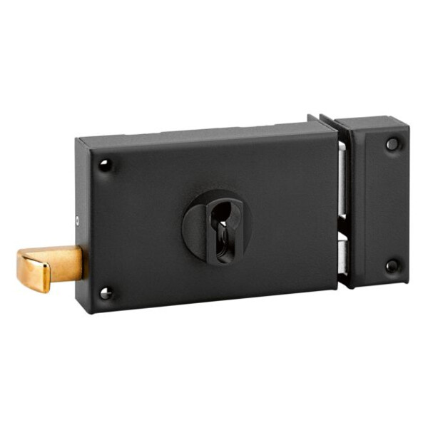 Serrure en applique a cylindre europeen "protect"