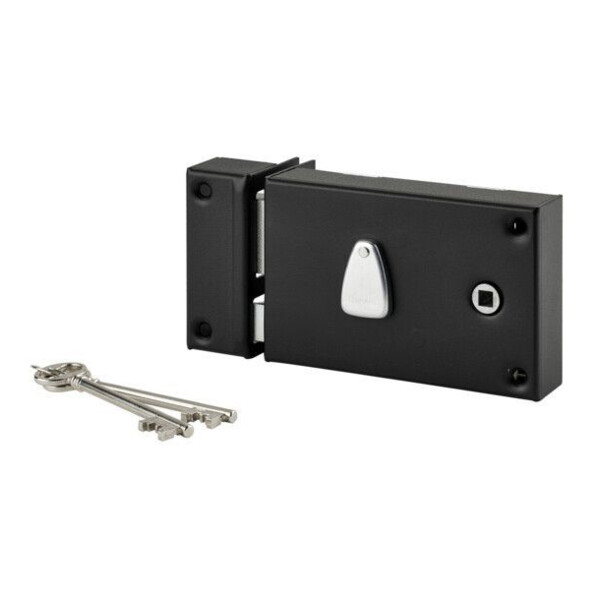 Serrure en applique pour grille et portail 6 gorges "resist"