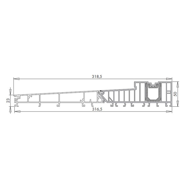 Seuil eco pass - b318.5