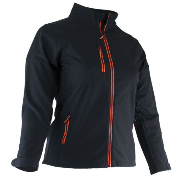 Softshell femme Alba noire (Présentation) Softshell femme alba noire