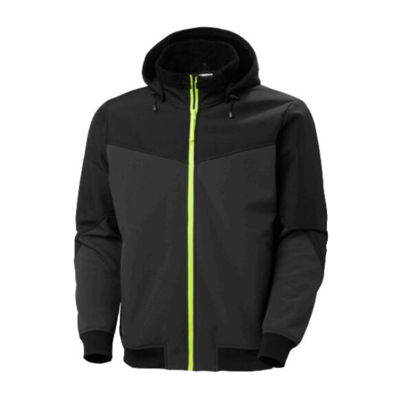 Softshell oxford h/h gris/noir
