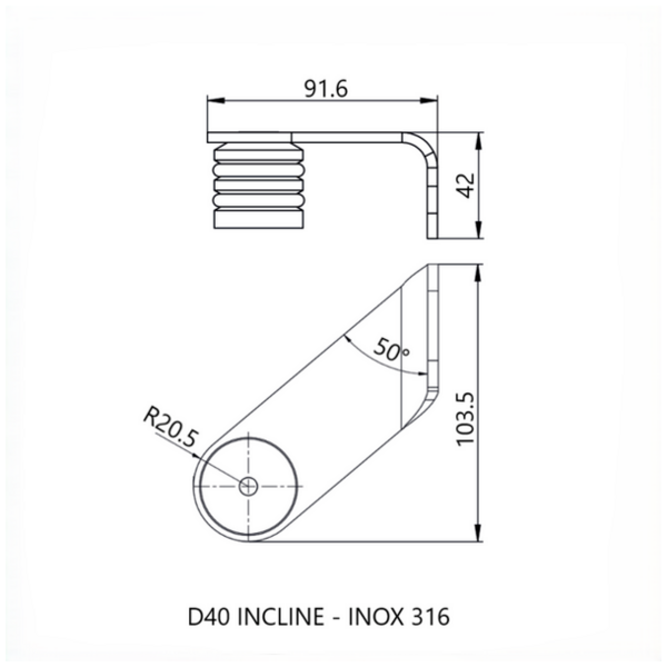 Supports inox 304
