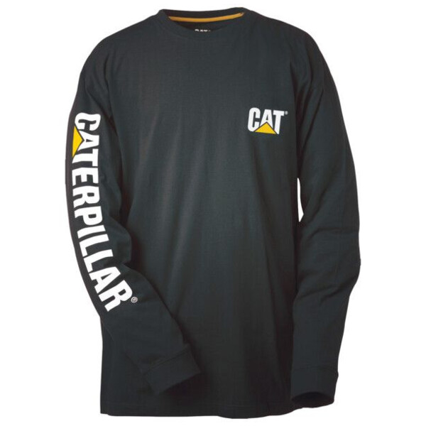 Tee shirt manches longues banner noir