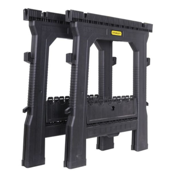 Treteaux pliables 450kg lot de 2 pcs - stst1-70713