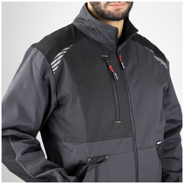 Veste cyclope gris sombre/noir (Ambiance) Veste cyclope gris sombre/noir