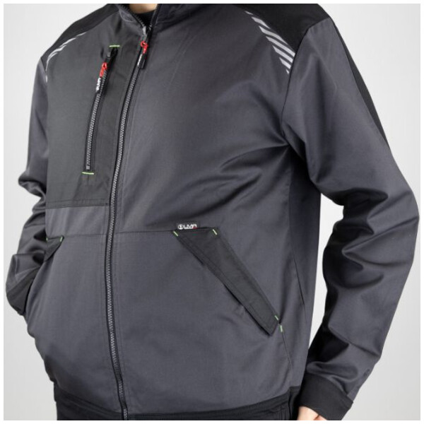 Veste cyclope gris sombre/noir (Ambiance) Veste cyclope gris sombre/noir