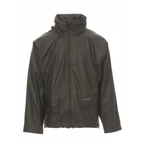 Veste de pluie dry jacket pu vert