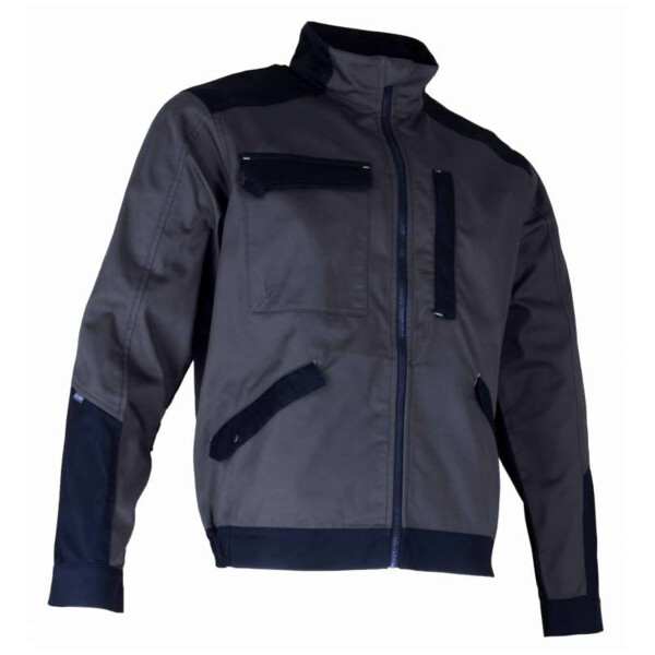 Veste de travail Carbure 60% coton (Présentation) Veste de travail carbure 60% coton