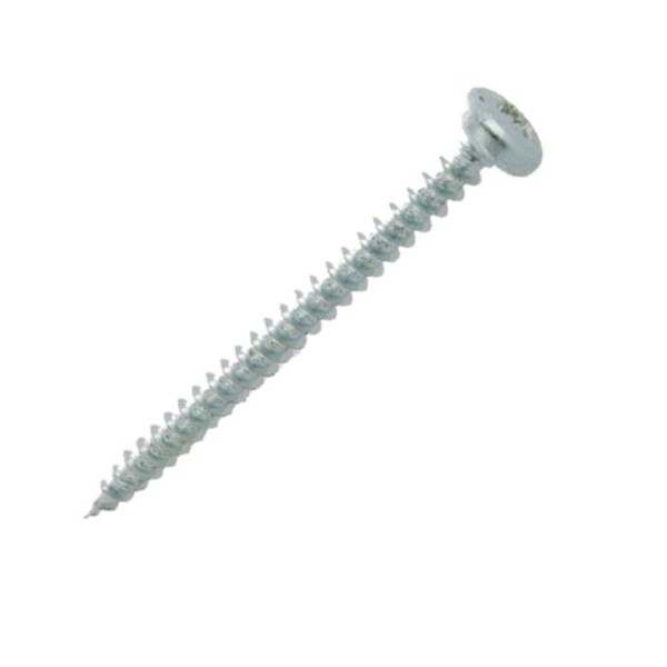 Vis agglo tc pozi zn blanc bte 500