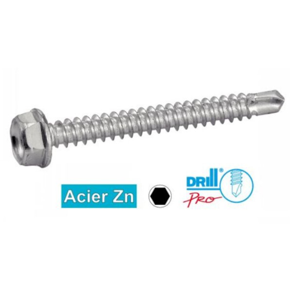 Vis autoperceuse tête h