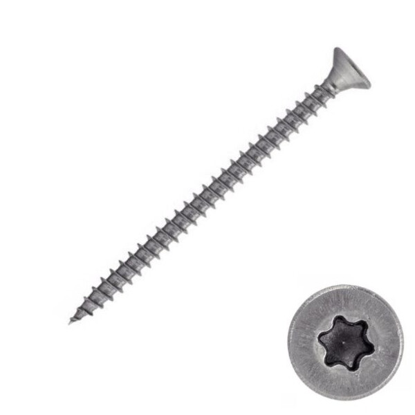 Vis bois inox a2 tf tx ft