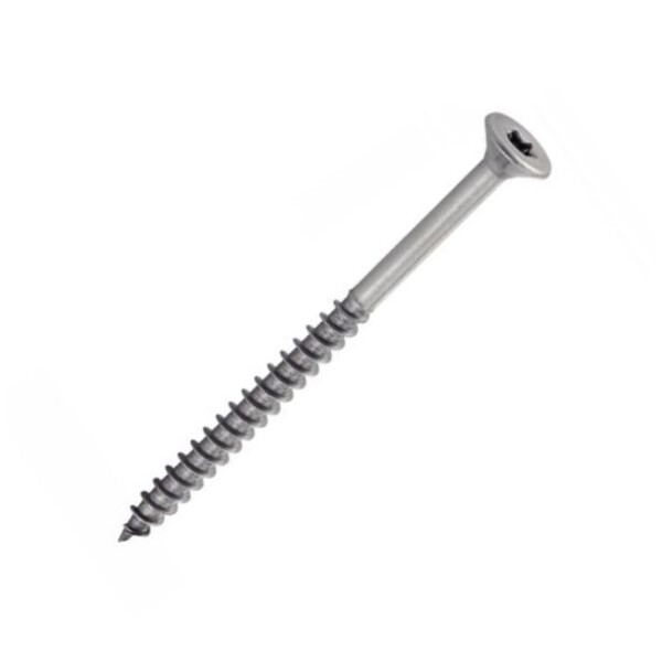 Vis bois tête fraisée torx inox 