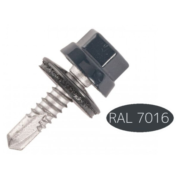 Vis fixation placage bac acier sur fer z