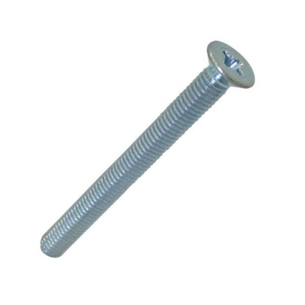 Vis métaux zinguée tête fraisée ph acier