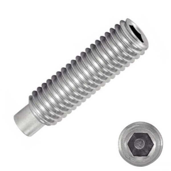 Vis ss tete 6 pans creux