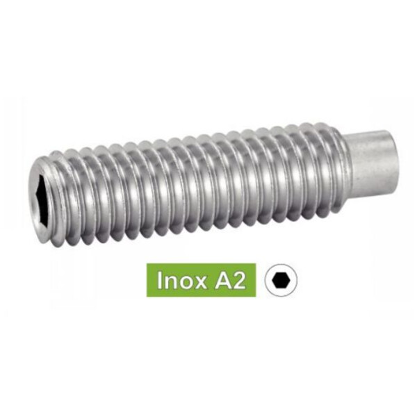 Vis ss tete 6 pans creux