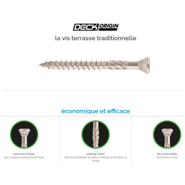 Vis terrasse bois deck origin