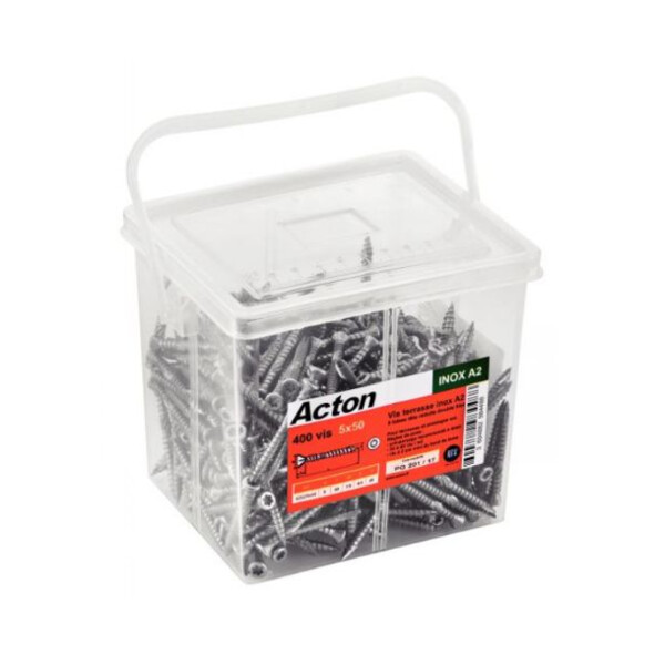 Vis terrasse tete fraisee six lobes