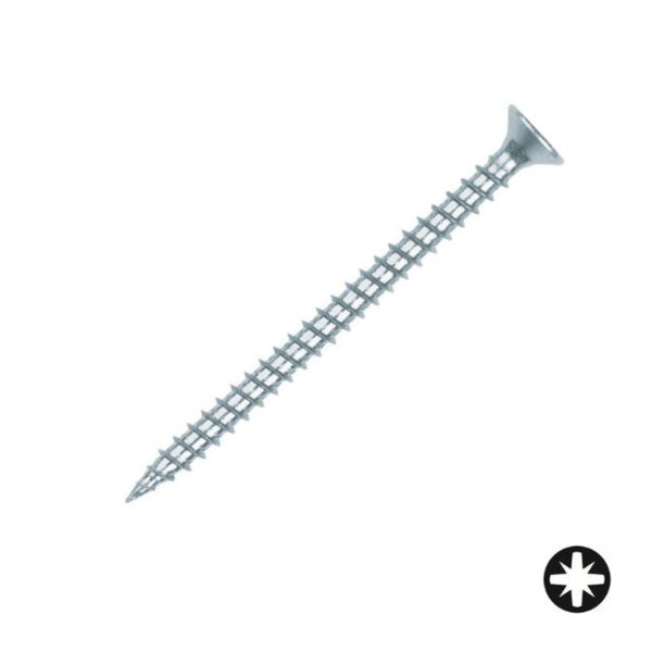 Vis tete fraisee pozidriv gamme tp-po zingue