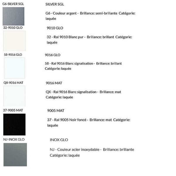 Gâche 8529a 2 vantaux