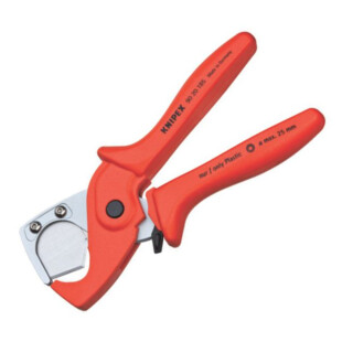 COUPE TUBE FLEXIBLE ET GAINES DE PROTECTION PLASTICUT Knipex