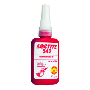 ETANCHEITE DES RACCORDS OLEOETANCHE 542 FLACON 50 ML Loctite