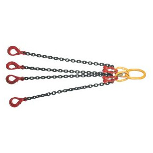 ELINGUE CHAINE GR80 4 BRINS A RACCOURCISSEUR CROCHETS AUTOMATIQUES Pms