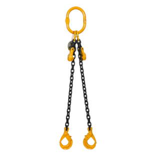 ELINGUE CHAINE GR80 2 BRINS A RACCOURCISSEUR CROCHETS AUTOMATIQUES Pms