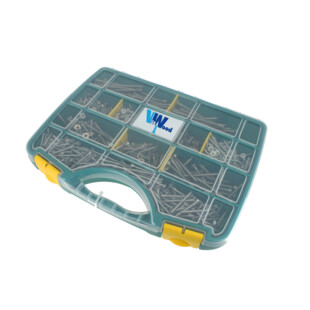 COFFRET 750 VIS AGGLO TF POZIDRIV INOX A2 Viswood