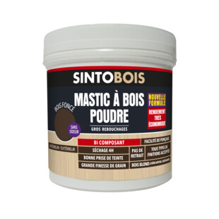 MASTIC A BOIS POUDRE SINTOBOIS Sinto MASTIC A BOIS POUDRE SINTOBOIS Sinto