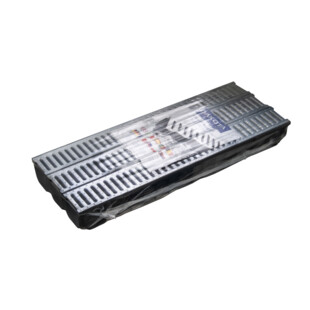 KIT 3M CANIVEAU MIDI AVEC GRILLE GALVA +KIT DE FOND +OBTURATEUR Dakota KIT 3M CANIVEAU MIDI AVEC GRILLE GALVA +KIT DE FOND +OBTURATEUR Dakota