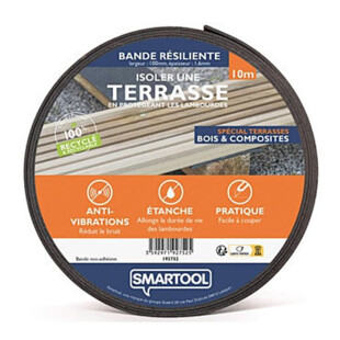 BANDE ETANCHEITE SS TERRASSE SMARTOOL 100MM x 10M Scell It