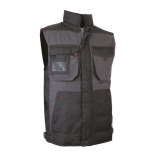 Bodywarmer Sable Gris noir Lma