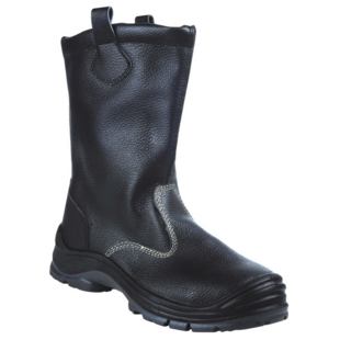 Bottes fourrées cuir noir Singer Bottes fourrées cuir noir Singer