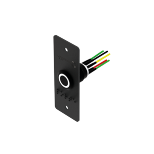 Bouton poussoir avec plaque noir - Gamme INTOM Sewosy
