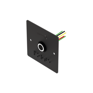 Bouton poussoir avec plaque noir - Gamme INTOM Sewosy