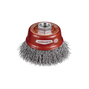 BROSSE COUPE Ø60 MM AL. M14X2,0 FILS ONDULÉ 0,30 MM Osborn
