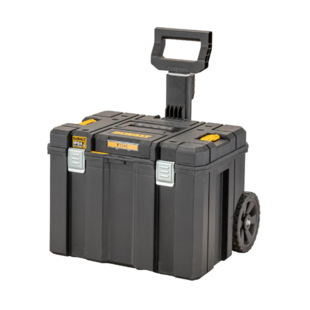 Coffret TSTAK - Grande contenance mobile avec poignée télescopique Dewalt