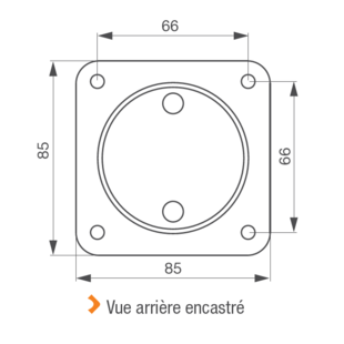 Contacteur à clé universel sans cylindre Izyx Systems