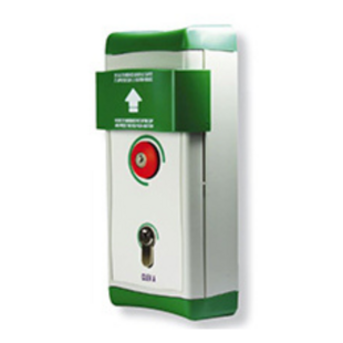 Déclencheur manuel CLEV + volet version cylindre Cetexel