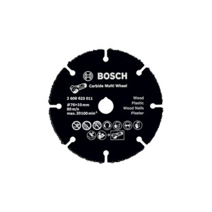 Disque à tronçonner multimatériaux 76mm Bosch