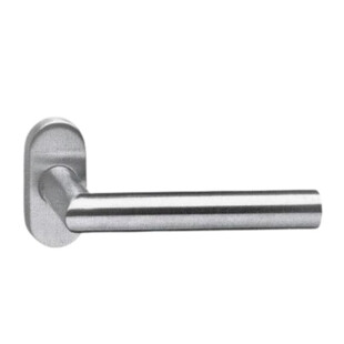 Ensemble sur rosace ovale " ELSA angle vif " Inox 304 Klose Besser