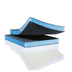 EPONGE ABRASIVE 2 FACES PREMIUM 97 X 123 X 12 MM Abrasifs Hermes Sas