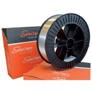 FIL MIG INOX 16S (ER 316LSI) - BOBINE PLASTIQUE (5KG) Selectarc